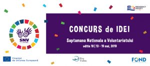 Read more about the article Concurs de IDEI – SNV 2019 – Obiective de Dezvoltare Durabila