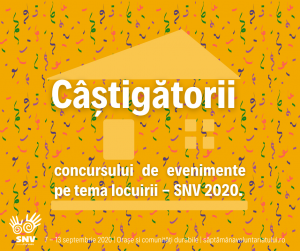 Read more about the article Concurs de evenimente pe tema locuirii – Rezultate