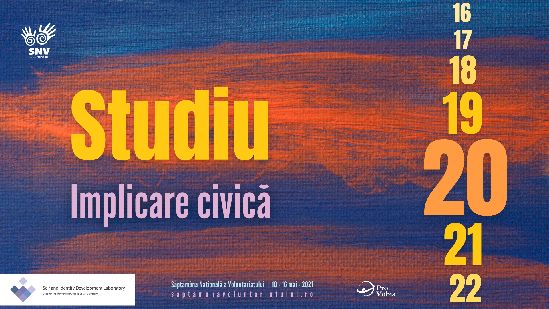 You are currently viewing În SNV studiem voluntariatul!