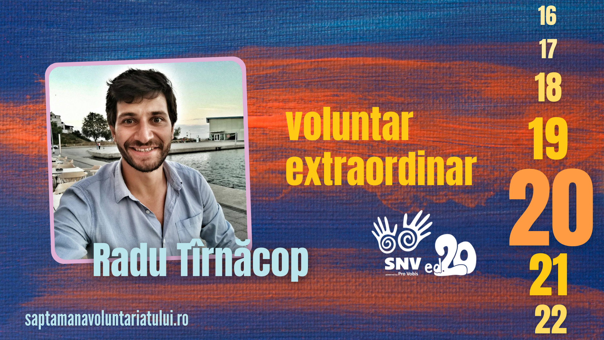 Read more about the article Radu Tîrnăcop – Voluntar SNV