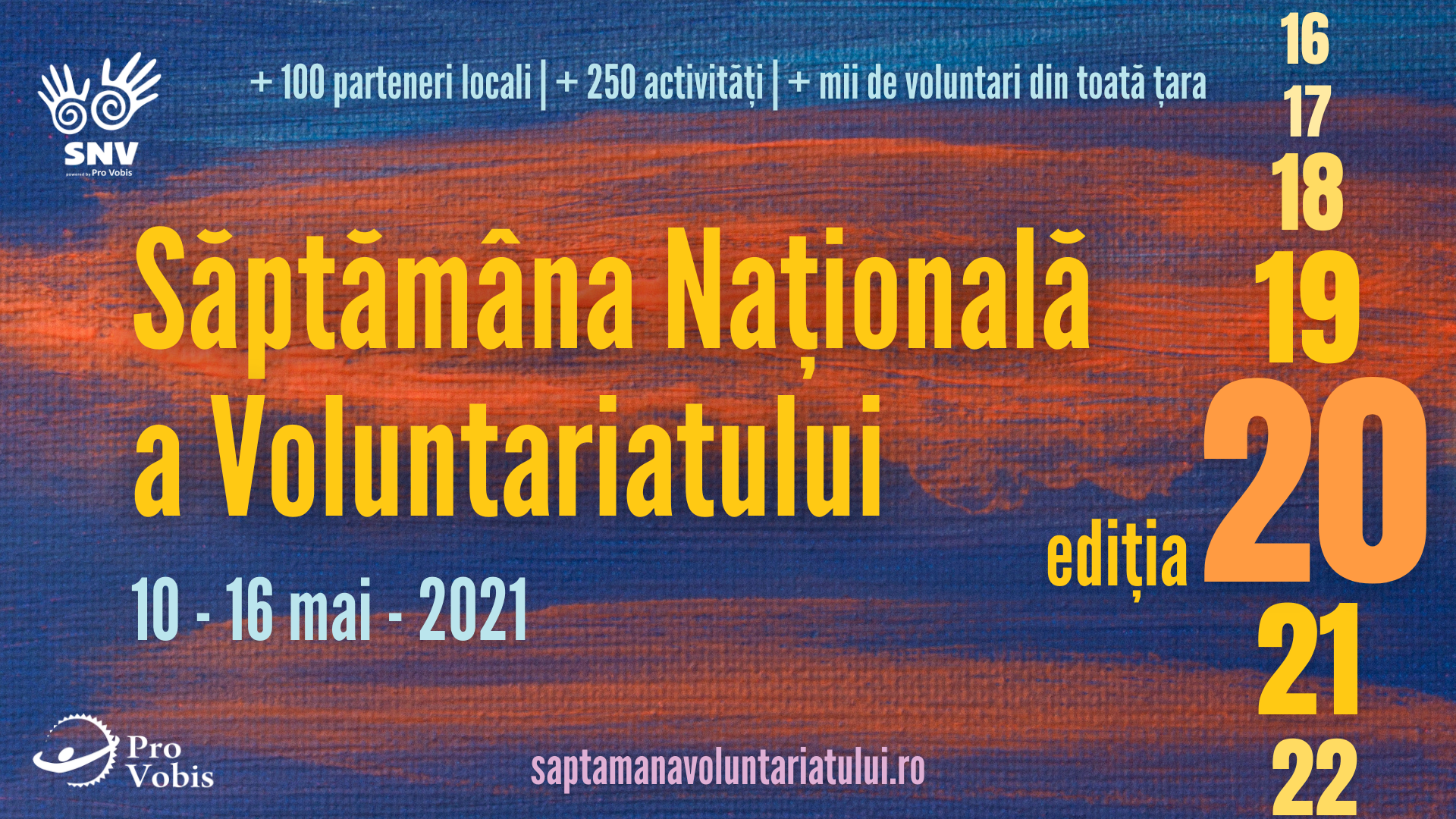 Read more about the article Comunicat de presă – SNV ediția 20
